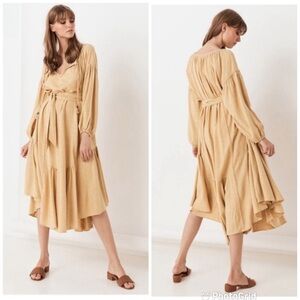 NWT Spell & the Gypsy Bella Gown Dress Honey New with Tags!